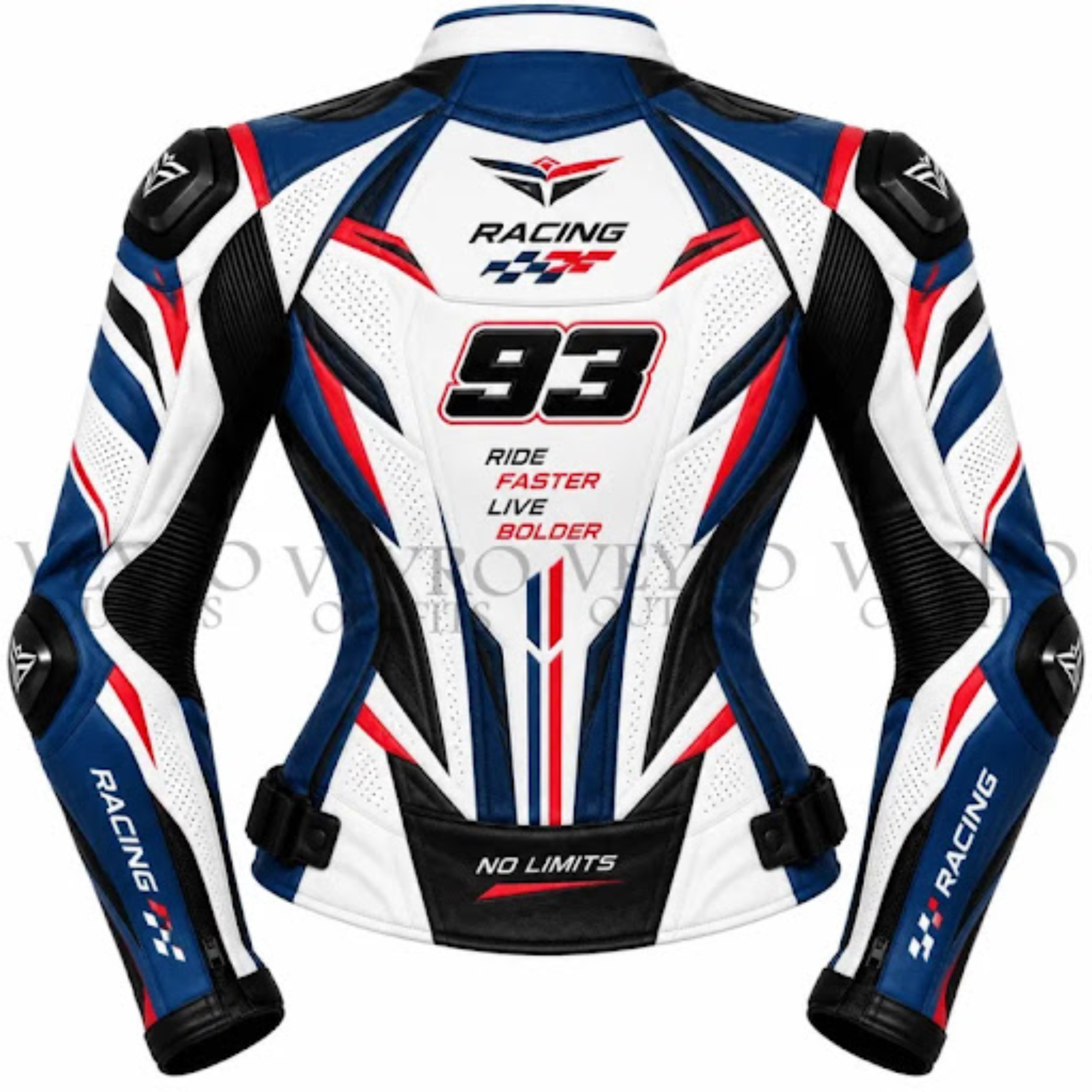women's leather motorcycle racing jacket