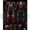 1-Piece Leather Racing Suit