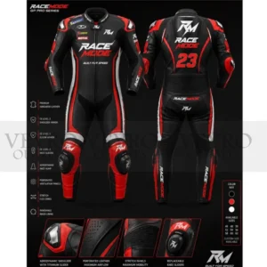 1-Piece Leather Racing Suit
