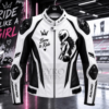 women's leather motorcycle jacket