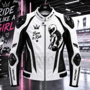women's leather motorcycle jacket