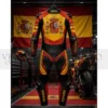 Spain flag motorcycle race suit