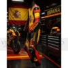 Spain flag motorcycle race suit