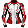women's christmas leather motorcycle jacket