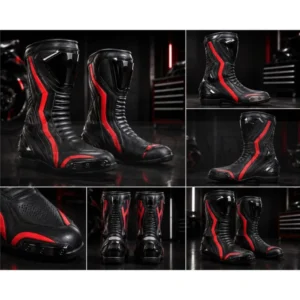 Men's Leather Motorcycle Racing Suit