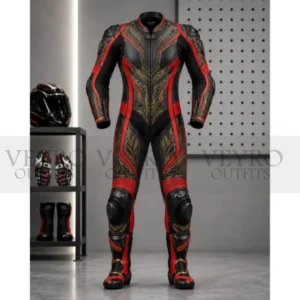 1-Piece Leather Racing Suit