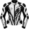 women's leather racing jacket