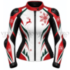 Women's Christmas Leather Racing Jacket